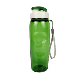 Пластиковая бутылка Сингапур (с клапаном) - Зеленый FF