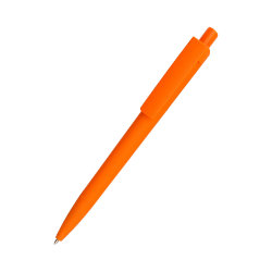 Ручка шариковая Agata софт-тач - Оранжевый OO