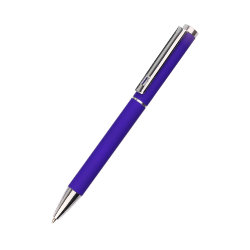 Ручка металлическая Titan софт-тач - Синий HH