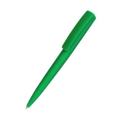 Ручка шариковая Jangle софт-тач - Зеленый FF