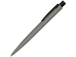 Ручка шариковая металлическая LUMOS M soft-touch, серый/черный