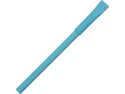 Ручка картонная с колпачком Recycled, голубой