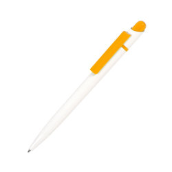 Ручка шариковая MIR (белый, желтый)