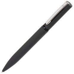 Ручка шариковая MIRROR, покрытие soft touch (чёрный)