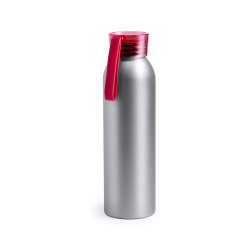 Бутылка для воды TUKEL, алюминий, пластик (красный)