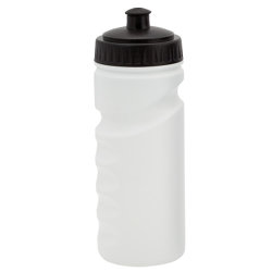 Бутылка спортивная для воды ISKAN, пластик, 500 мл (белый)