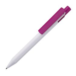 Ручка шариковая ZEN (розовый, белый)