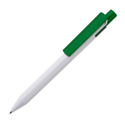 Ручка шариковая ZEN (зеленый, белый)