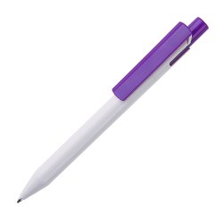 Ручка шариковая ZEN (фиолетовый, белый)