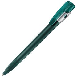 Ручка шариковая KIKI FROST SILVER (зеленый, серебристый)