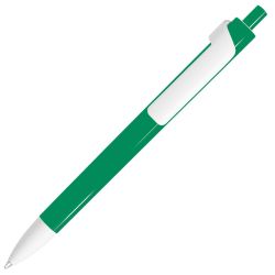Ручка шариковая FORTE (зеленый, белый)