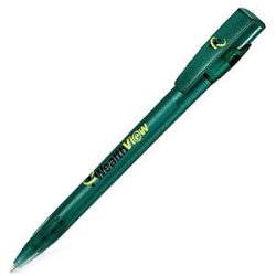 Ручка шариковая KIKI FROST (зеленый)