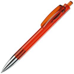 Ручка шариковая TRIS CHROME LX (оранжевый, серебристый)