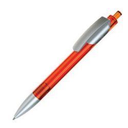 Ручка шариковая TRIS LX SAT (оранжевый, серебристый)