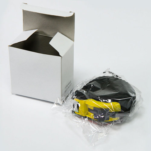 Рулетка GRADE с металлическим клипом 5 м., желтая, пластик (черный, желтый)