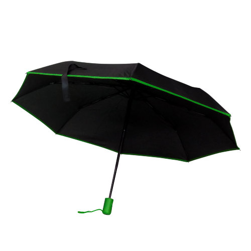 Противоштормовой автоматический зонт Line, зеленый