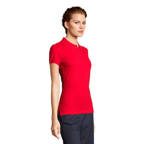 Рубашка поло женская PEOPLE 210 (красный)