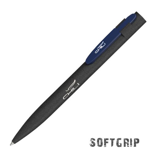Ручка шариковая "Lip SOFTGRIP", черный с синим
