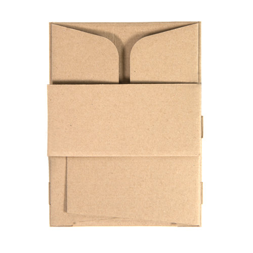 Коробка подарочная mini BOX, (коричневый)