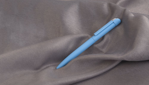 Ручка шариковая "Jupiter", покрытие soft touch, голубой