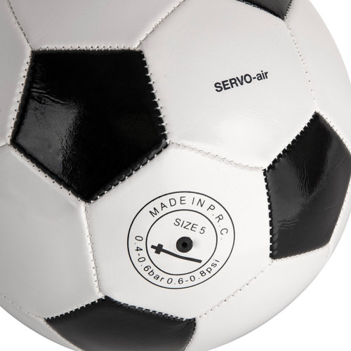 Мяч футбольный PLAYER; D=22  см (белый, черный)