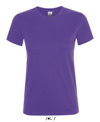 Фуфайка (футболка) REGENT женская,Темно-фиолетовый XXL