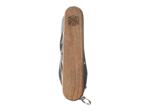Нож перочинный Stinger, 90 мм, 11 функций, материал рукояти: древесина сапеле