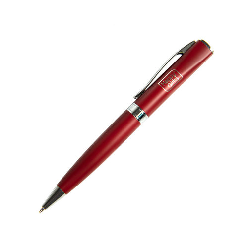 Ручка шариковая WIZARD CHROME (бордовый)