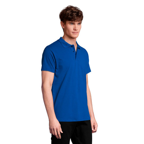 Рубашка поло мужская SPRING II 210 (синий)