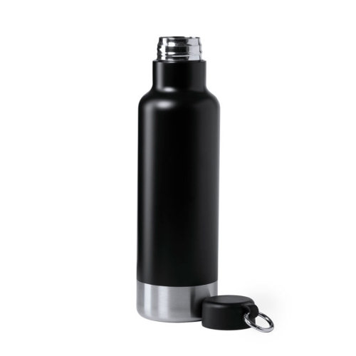 Бутылка для воды PERNAL, 750 мл,  нержавеющая сталь (черный)