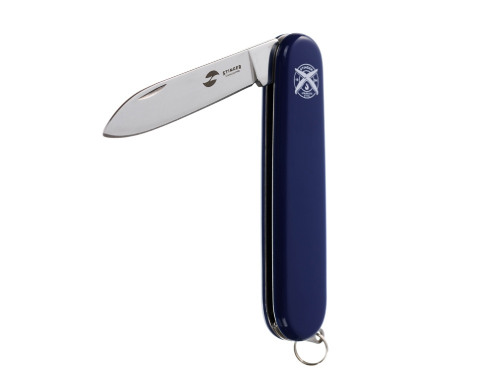 Нож перочинный Stinger, 90 мм, 2 функции, материал рукояти: АБС-пластик (синий)