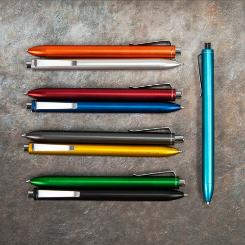 M2, ручка шариковая, пластик, металл (голубой)