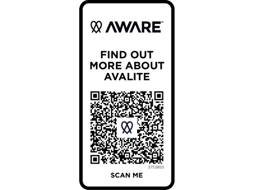 Avalite футболка унисекс Aware™ из переработанных материалов с коротким рукавом - Нейви