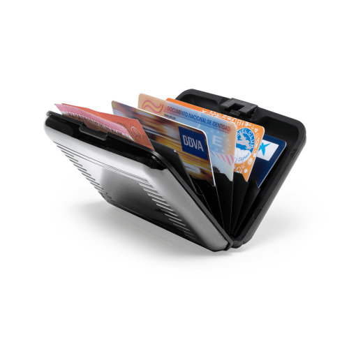 Футляр "Trust" для банковских карт и визиток с RFID - защитой, черный