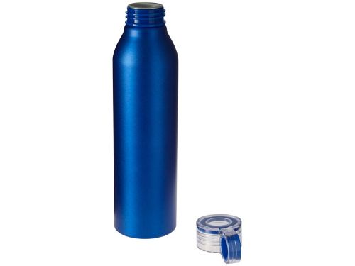 Спортивная алюминиевая бутылка Grom, ярко-синий