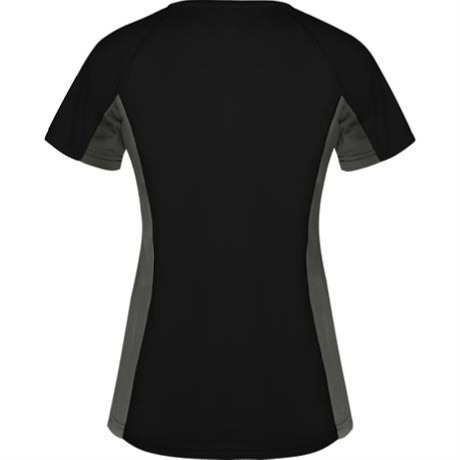 Спортивная футболка SHANGHAI WOMAN женская, ЧЕРНЫЙ/ТЕМНЫЙ ГРАФИТ 2XL
