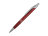 Ручка шариковая Кварц, красный/серебристый