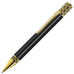 Ручка шариковая GRAND (черный, золотистый)