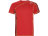 Спортивная футболка Sochi мужская, принтованый красный