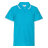 Рубашка поло детская STAN с окантовкой хлопок/полиэстер 185, 04TJ, бирюзовый