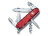 Нож перочинный VICTORINOX Spartan, 91 мм, 12 функций, полупрозрачный красный