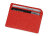 Картхолдер для 3-пластиковых карт Favor, красный