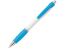 DARBY. Шариковая ручка с противоскользящим покрытием, Голубой