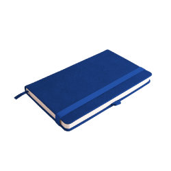 Ежедневник недатированный Starry , формат А5, в клетку (синий)