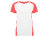 Спортивная футболка Zolder женская, белый/меланжевый неоновый коралловый
