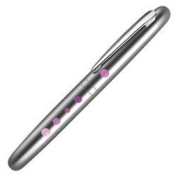 Ручка шариковая SPOT (розовый, серебристый)