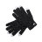 Перчатки сенсорные DESPIL, полиэстер RPET, черный (черный, белый)