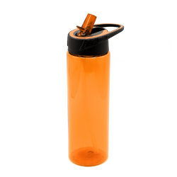 Пластиковая бутылка Mystik, оранжевая