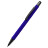 Ручка металлическая Story софт-тач, синий