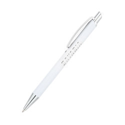 Ручка металлическая Bright, серебряная